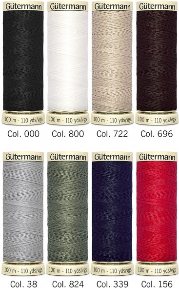 Gütermann Nostalgie-Box Allesnäher-1 (8 Farben/ 100 m)