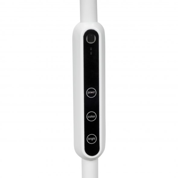 Lumina LED Tisch-Arbeitsleuchte (weiß/dimmbar/Tischklemme)