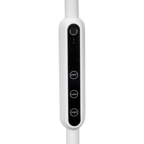 Lumina LED Stehlampe (weiß/ dimmbar/ Standfuß/ mit Fernbedienung)