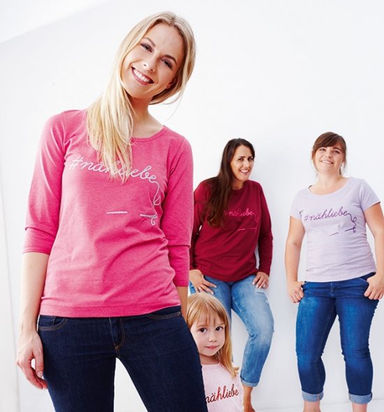 Topp Nähen mit Jersey Klimpergroß für Erwachsene (GR. XXS-3XL)