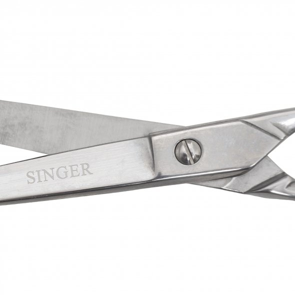 Singer Textilschere (20,3 cm/ 8"/ gerade Klingen/ rostfreier Stahl)