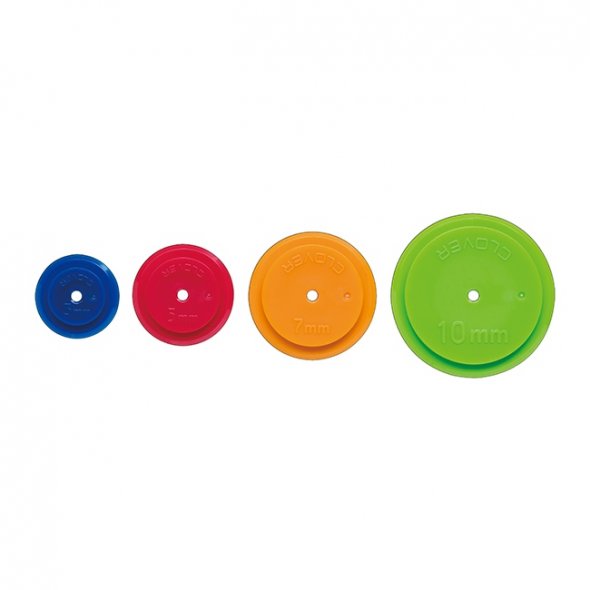 Clover Nahtzugaben-Markier Set (4-tlg./ 3, 5, 7, 10 mm)