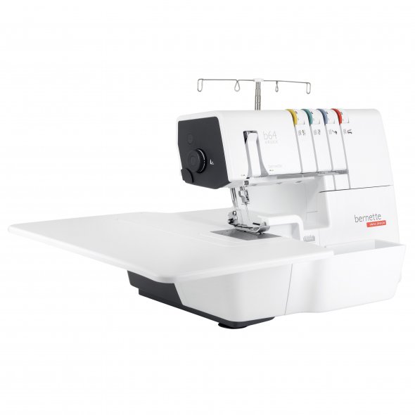 Bernette 64 Airlock 4 Faden Overlock mit Lufteinfädelung