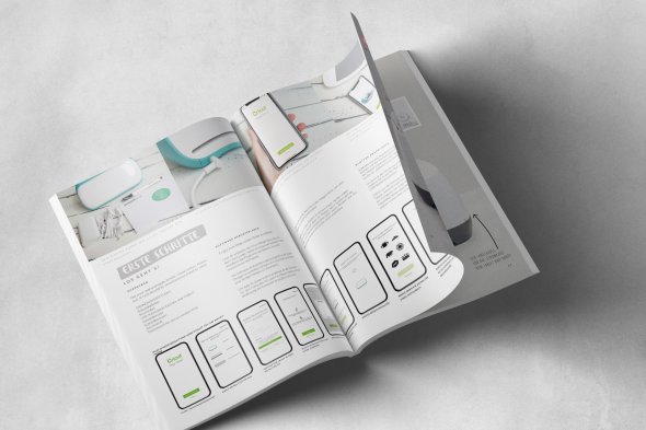 Plotter 1x1 Softcover Buch - Workshop für den Einstieg mit dem Cricut Plotter