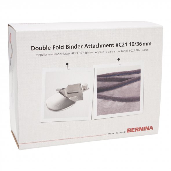 Bernina Nr. C21 Doppelfalten-Bandeinfasser 10 / 36 mm für L 890 Overlock