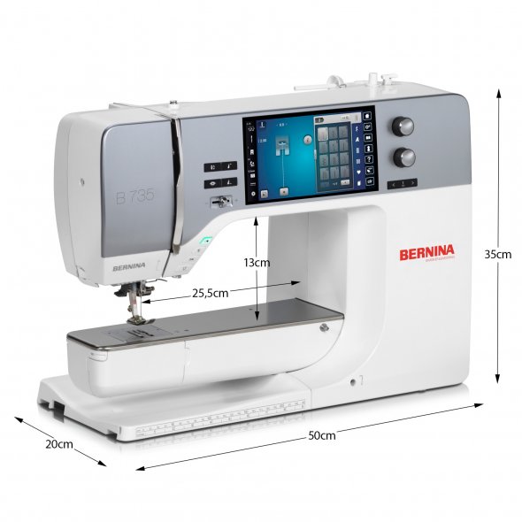 Bernina 735 Näh-und Stickmaschine inkl. SDT Stickmodul