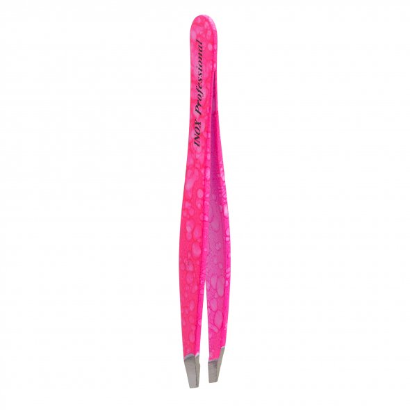 Pinzette INOX Professional (9 cm/ pink/ stabil)