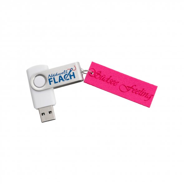 Nähwelt Flach USB Südsee Feeling (19 Muster + Anleitung)