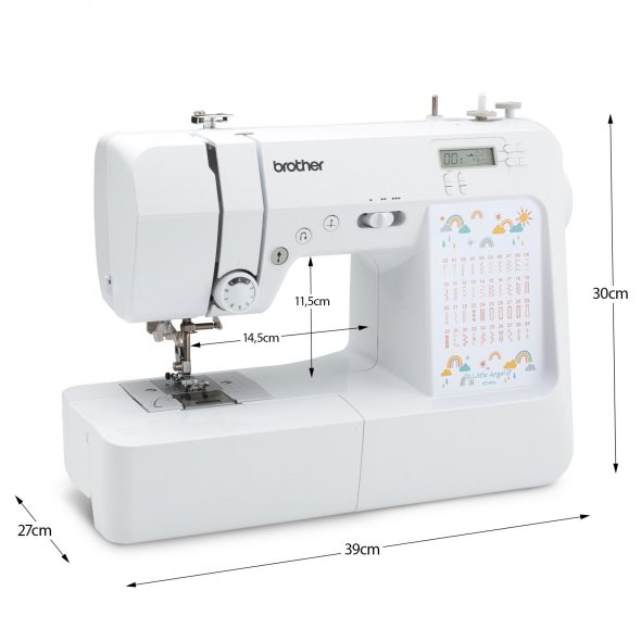 Brother KD 40S "Little Angel" Computer Nähmaschine (3 Design-Panels)