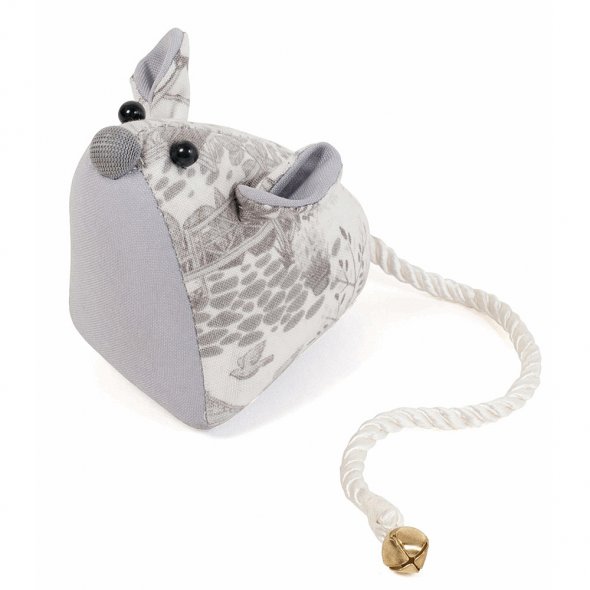 Nadelkissen Maus "Garten-Design" (9,5 x 4,5 x 6 cm)