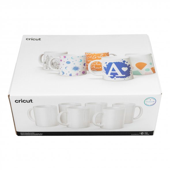 Cricut Sublimationstassen (350ml/ 6er Set)
