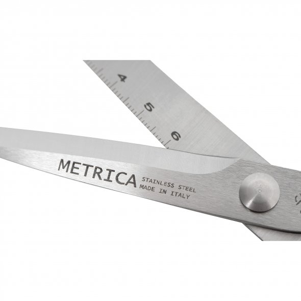 PREMAX Schneiderschere METRICA (19 cm/ mit cm Skalierung auf der Klinge)
