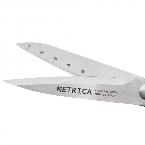 PREMAX Schneiderschere METRICA (22 cm/ mit cm Skalierung auf der Klinge)