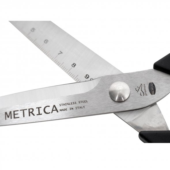 PREMAX Schneiderschere METRICA (24 cm/ mit cm Skalierung auf der Klinge)