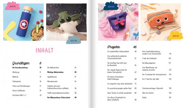 EMF Die Kindernähschule - Lieblingshelden nähen