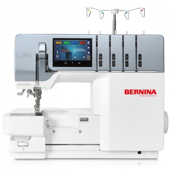 Bernina L 860 - 4 Faden Overlocker mit Lufteinfädelung und Einweisungsvideo gratis!