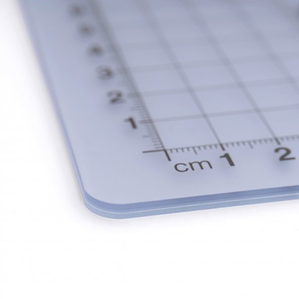 Schneidematte transparent A3 (45 x 30 cm/ Skalierung in cm einseitig)