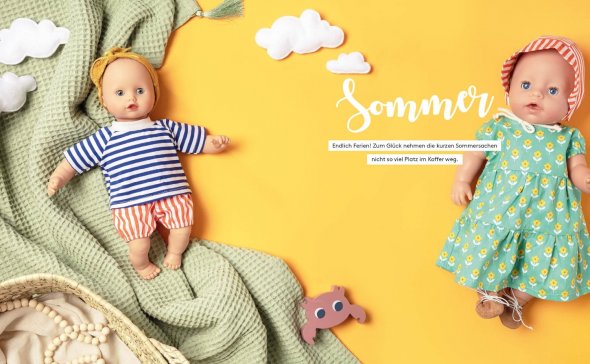 EMF HEJ Minimode - süße Puppenkleidung nähen