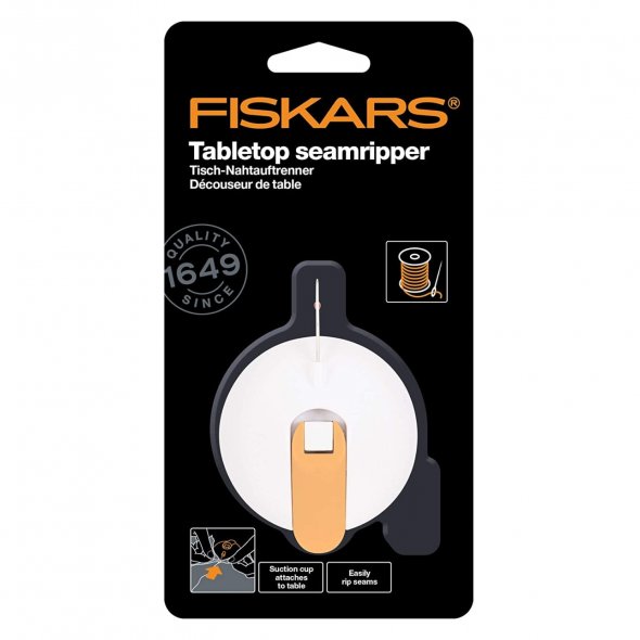 Fiskars Tisch-Nahtauftrenner (mit Saugnapf)