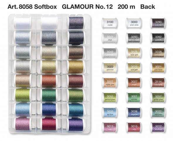 Madeira Glamour No.12 & 20 Softbox (42 Farben/ 200 m)