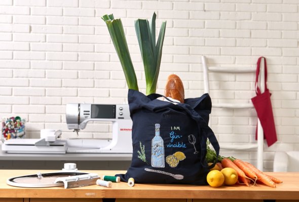 Bernina Stickrahmen Großer Freiarm-Stickrahmen 5er/ 7er/ 8er-Serie + B 990 mit dem genialen Zentralverschluss