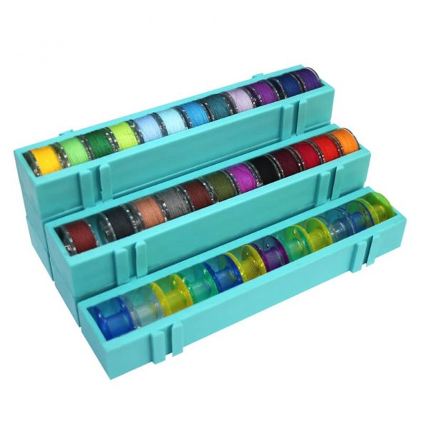 Spulenhalter stapelbar (für 12 Spulen/ blau)