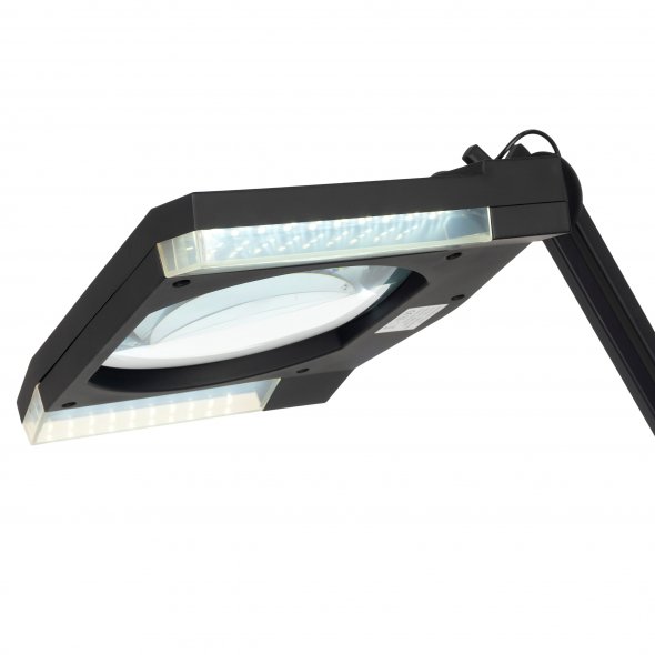 Semplix LED Lupen-Lampe 3D ESD-Protection schwarz (Linse 189 mm x 157 mm)