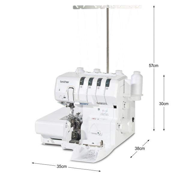 Brother AIRFLOW 3000 - 4 Faden Overlock mit Lufteinfädelung
