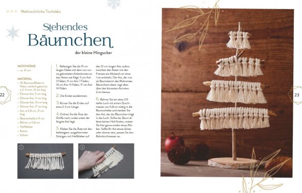 Topp Weihnachtliches Makramee