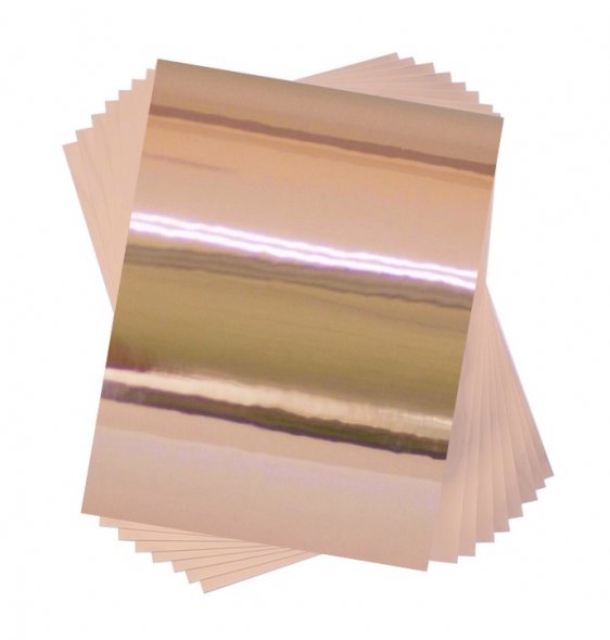 Silhouette Folien Sticker Bögen roségold (215 x 280 mm/ 8 Bögen)