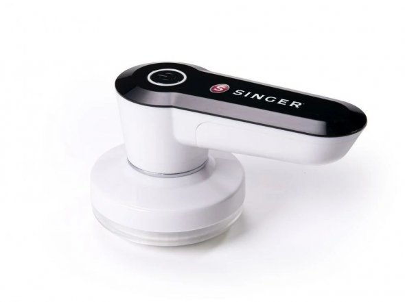 Singer Fusselfräse Fusselrasierer (77 x 80 x 142 mm / Batteriebetrieb / schwarz / weiß)