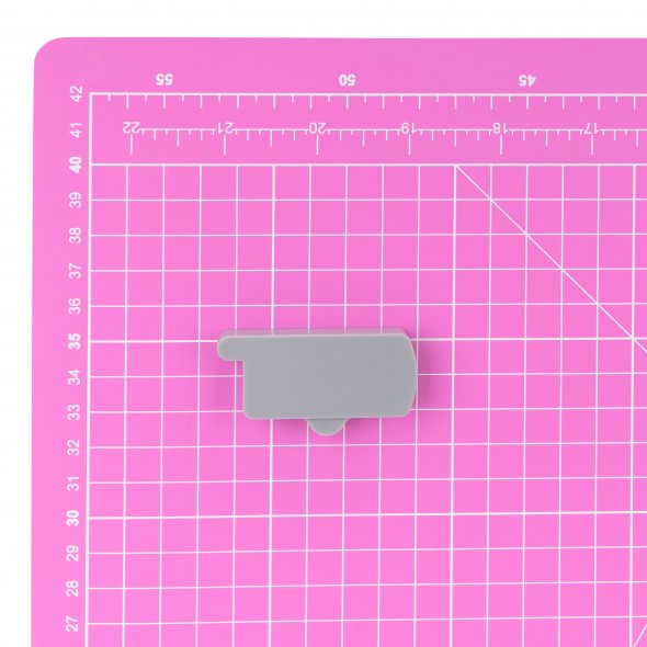 Schneidematte mit Metallkern pink A2 (Magnethaftung/ 60 x 45 cm)