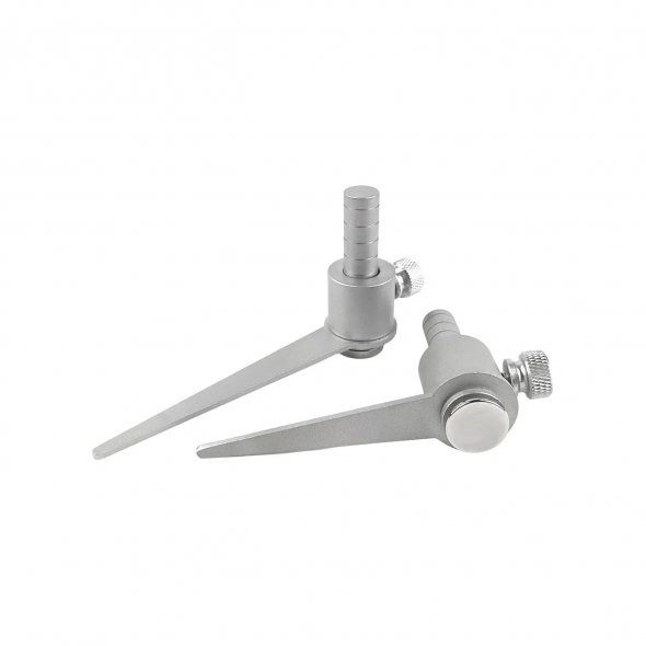 Kleiner Karl - Zuschneidehilfe silber (Aluminium/ glasperlengestrahlt)