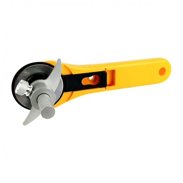 Karlchen für Rollschneider silber (Aluminium/ glasperlengestrahlt)