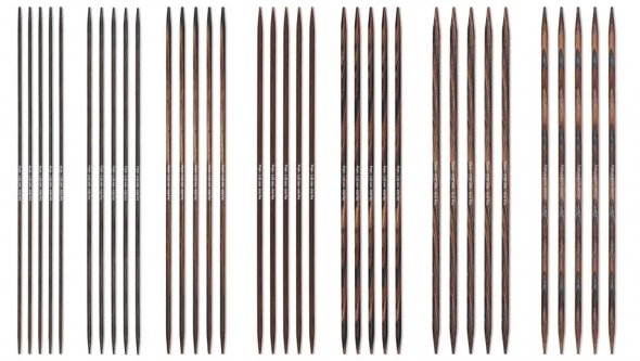 Prym Strumpfstricknadel-Set in Nadeltasche Natural (Stärken 2,0-4,5 mm/ 20 cm)