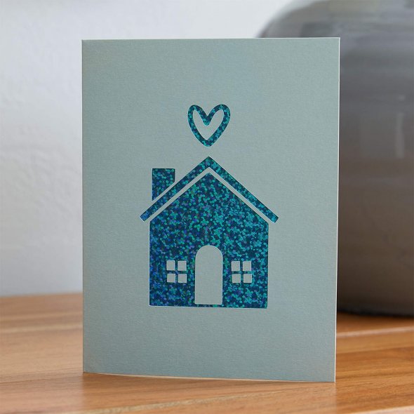 Cricut Joy Cutaway Cards - Klebekarten (8 St./ pastell/ 10,8 cm x 14 cm)