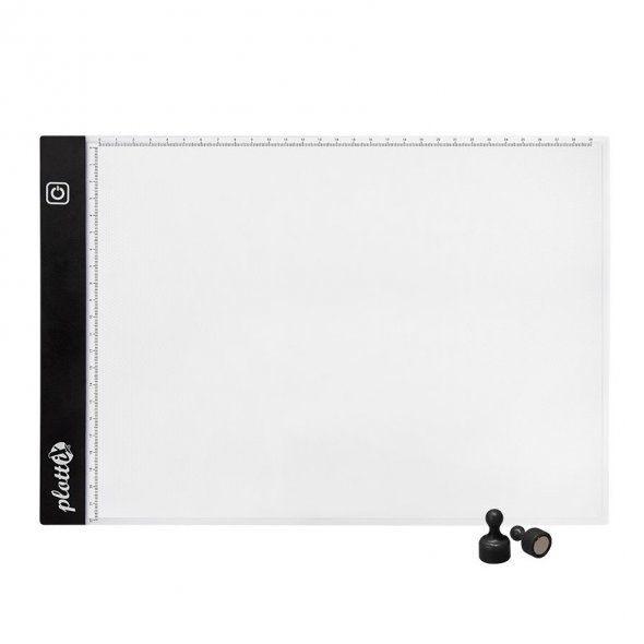 PlottiX Lightpad dimmbar (335 x 235 x 3,5 mm/ Arbeitsfläche 308 x 235 mm)