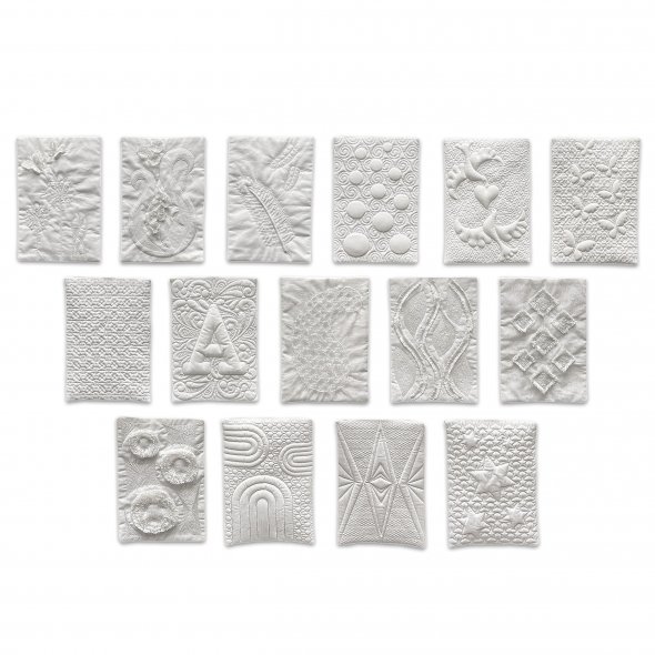 Nähwelt Flach Materialbox "SimplyWhite" (OHNE USB-Stick)