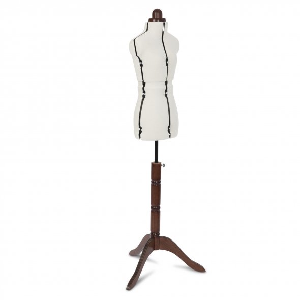 Lady Valet Schneiderbüste Schneiderpuppe Größe XS - white