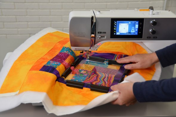 Bernina Stickrahmen Klemmrahmen klein für 5er/ 7er/ 8er-Serie + B 990