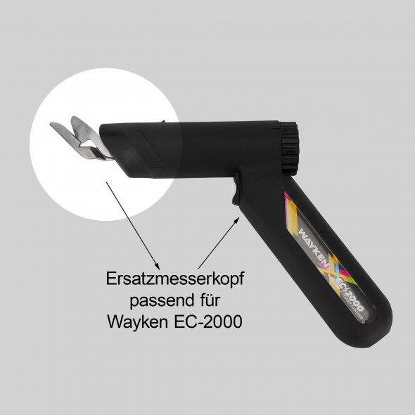 Wayken Ersatzmesserkopf für EC-2000 elektrische Schere