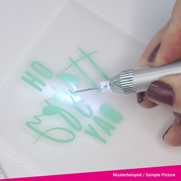 PlottiX LED Entgitterstift inkl. zwei Spitzen