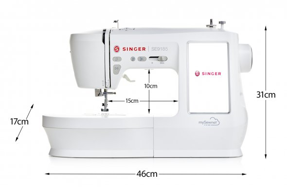 Singer SE 9185 Näh- und Stickmaschine inkl. Stickmodul Gebrauchtmodell