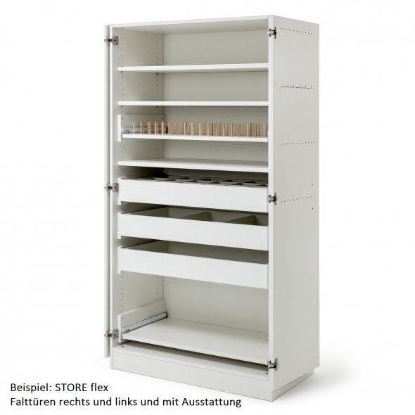 STORE flex Ordnungssystem Falttür Re 50.30.xx.02