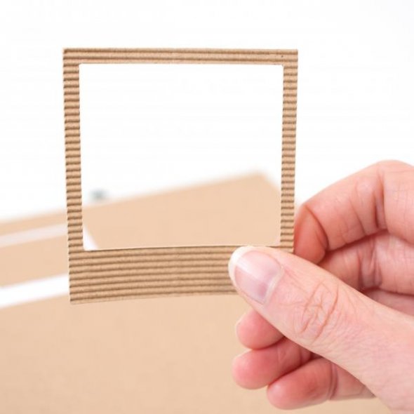 Silhouette Selbstklebendes Wellpapier (6 Bögen/ 8,5 x 21,6 cm)