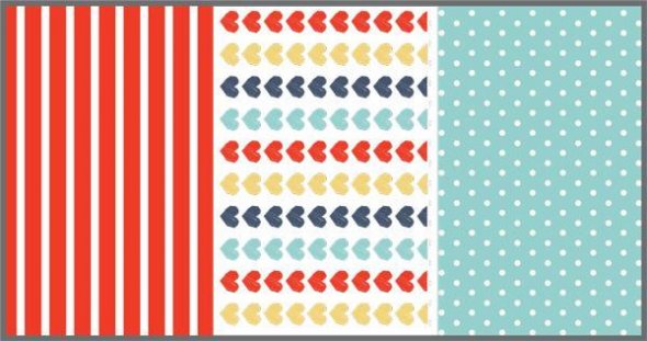 Silhouette Washi-Papierbögen (3 Bögen x 3 Designs)