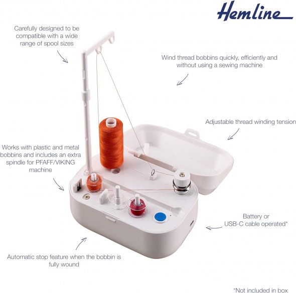 Hemline Bobbin Winder - Spulenwickler
