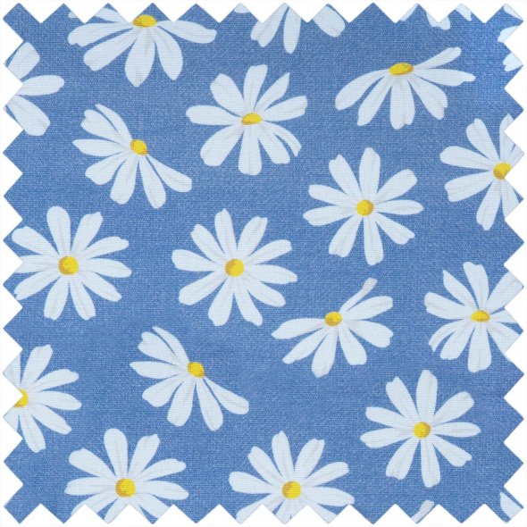 Nähkorb Daisy "Margeriten" (Doppelklappe/ 25 x 25 x 17 cm)