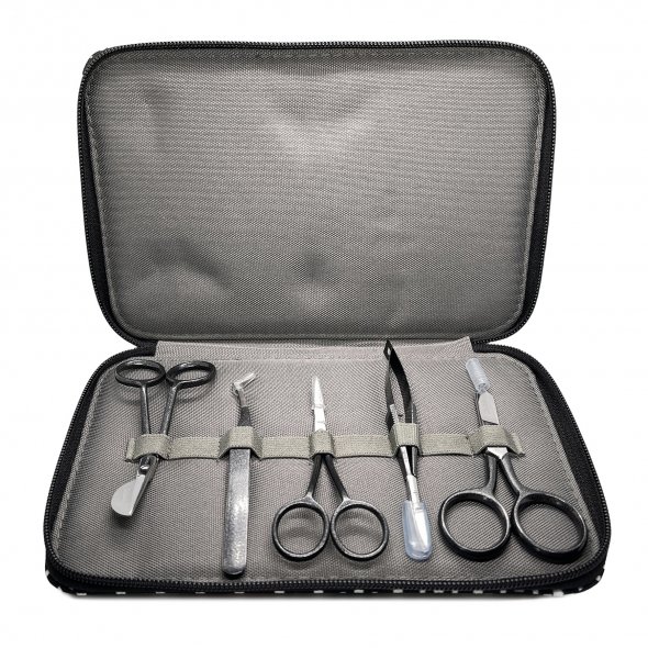 Hochwertiges Stick-Scheren-Set von Famore (5 Scheren + Etui)