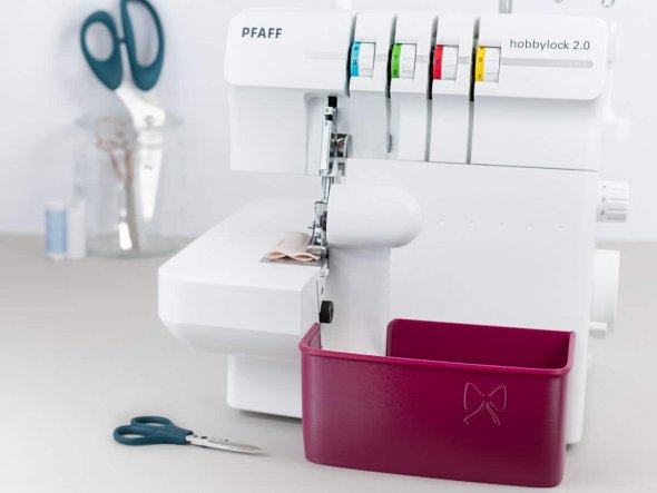 Schnittenliebe Auffangbehälter für Pfaff Hobbylock 2.0 (versch. Farben)